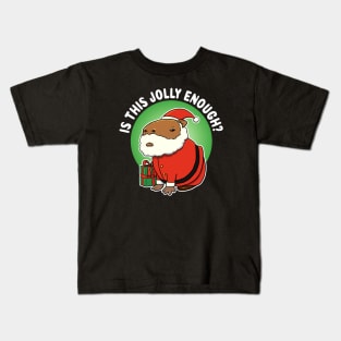 Is this jolly enough Capybara Christmas Kids T-Shirt